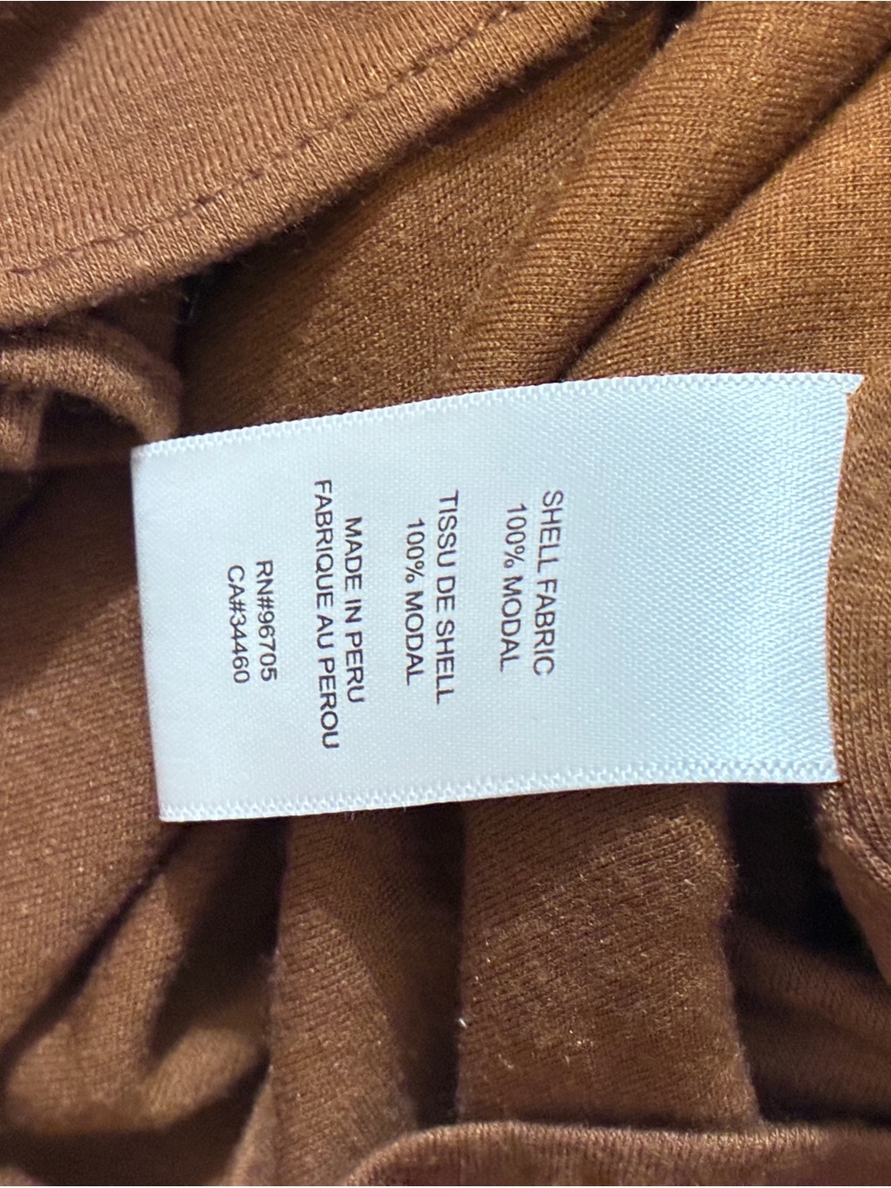 Rebecca Taylor Brown Ruched Modal Maxi Dress Size S Chocolate Tank Dress - Picture 6 of 10